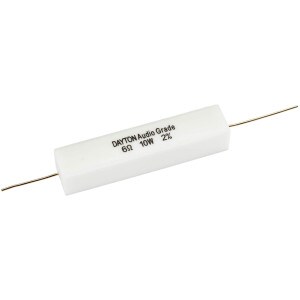 Main product image for Dayton Audio DNR-6.0 6 Ohm 10W Precision Audio Grade R 004-6